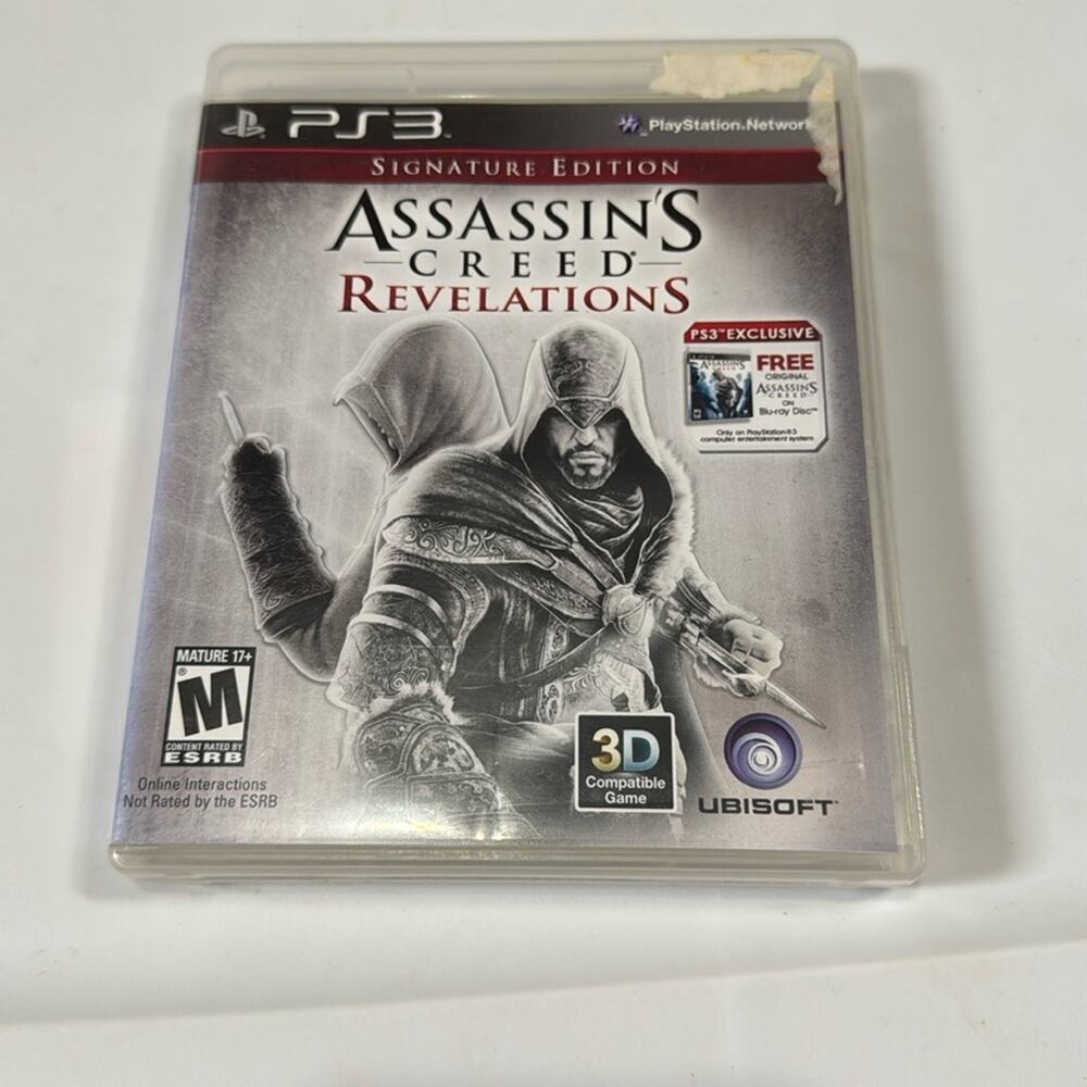 PS3 Assassin's Creed Revelations Signature Edition Sony PlayStation 3 USED